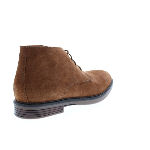 Clarks Paulson Mid 26147143 Mens Brown Suede Lace Up Chukkas Boots