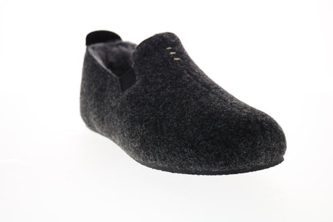 Clarks Kerby Faye 26147163 Womens Gray Canvas Flats Loafer Shoes