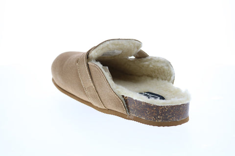 Clarks Sidra Page 26147164 Womens Brown Suede Slippers Clogs Shoes