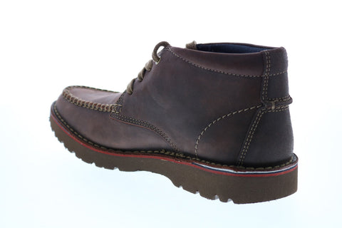 Clarks Bushacre 2 26147285 Mens Brown Leather Lace Up Chukkas Boots