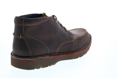 Clarks Bushacre 2 26147285 Mens Brown Leather Lace Up Chukkas Boots