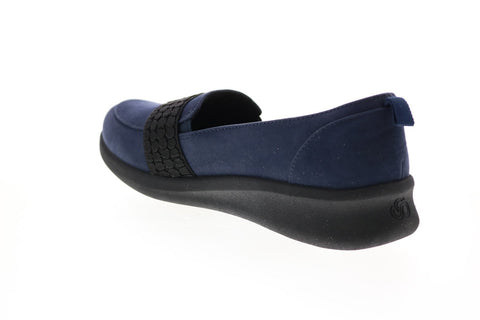 Clarks Sillian 2.0 Zest 26147382 Womens Blue Canvas Loafer Flats Shoes
