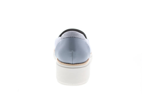 Clarks Sharon Dolly 26147478 Womens Gray Nubuck Slip On Loafer Flats Shoes