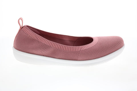 Clarks Ayla Paige 26147501 Womens Pink Mesh Loafer Flats Shoes