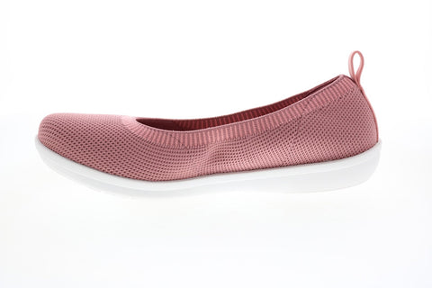 Clarks Ayla Paige 26147501 Womens Pink Mesh Loafer Flats Shoes
