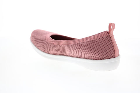 Clarks Ayla Paige 26147501 Womens Pink Mesh Loafer Flats Shoes