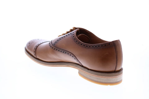 Clarks Oliver Limit Mens Brown Leather Oxfords Wingtip & Brogue Shoes