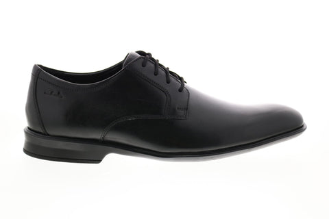 Clarks Bensley Lace 26147685 Mens Black Oxfords & Lace Ups Plain Toe Shoes