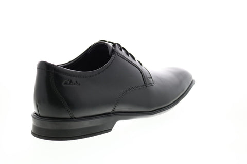 Clarks Bensley Lace 26147685 Mens Black Oxfords & Lace Ups Plain Toe Shoes