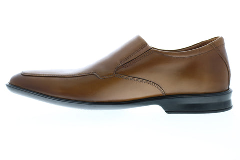 Clarks Bansley Step Mens Brown Wide Loafers & Slip Ons Casual Shoes