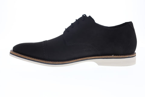 Clarks Atticus Cap 26147792 Mens Black Oxfords & Lace Ups Cap Toe Shoes