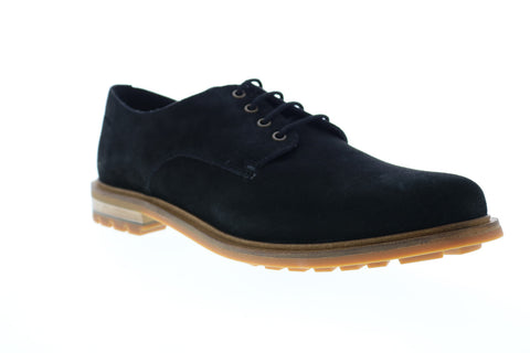 Clarks Foxwell Hall 26148004 Mens Black Oxfords & Lace Ups Plain Toe Shoes