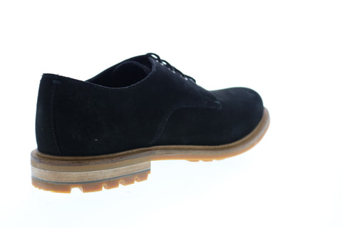 Clarks Foxwell Hall 26148004 Mens Black Oxfords & Lace Ups Plain Toe Shoes