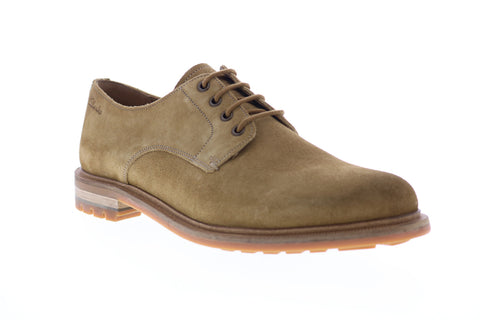 Clarks Foxwell Hall 26148006 Mens Brown Oxfords & Lace Ups Plain Toe Shoes