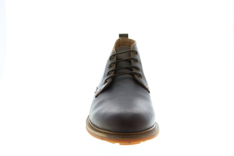 Clarks Foxwell Mid 26148008 Mens Brown Leather Lace Up Chukkas Boots