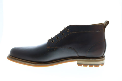 Clarks Foxwell Mid 26148008 Mens Brown Leather Lace Up Chukkas Boots