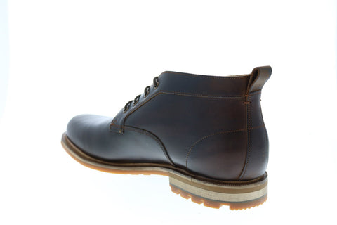 Clarks Foxwell Mid 26148008 Mens Brown Leather Lace Up Chukkas Boots