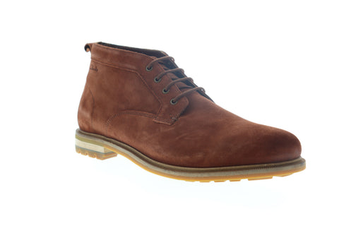 Clarks Foxwell Mid 26148010 Mens Brown Suede High Top Lace Up Chukkas Boots