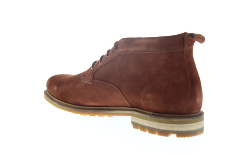 Clarks Foxwell Mid 26148010 Mens Brown Suede High Top Lace Up Chukkas Boots