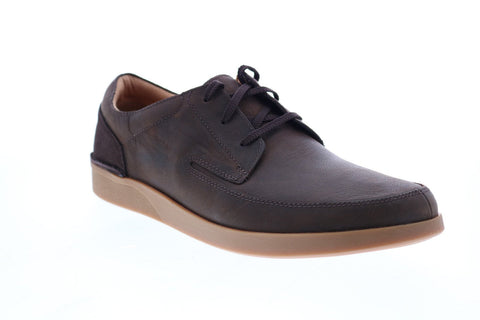 Clarks Oakland Craft 26148102 Mens Brown Nubuck Lifestyle Sneakers Shoes 