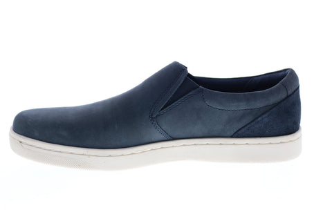 Clarks Kitna Free 26148112 Mens Blue Nubuck Slip On Lifestyle Sneakers Shoes