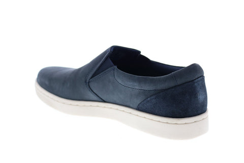 Clarks Kitna Free 26148112 Mens Blue Nubuck Slip On Lifestyle Sneakers Shoes