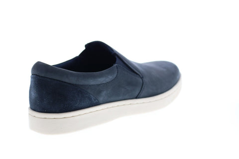 Clarks Kitna Free 26148112 Mens Blue Nubuck Slip On Lifestyle Sneakers Shoes