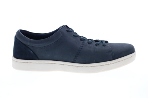Clarks Kitna Vibe 26148146 Mens Blue Nubuck Lace Up Lifestyle Sneakers Shoes