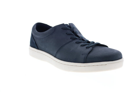 Clarks Kitna Vibe 26148146 Mens Blue Nubuck Lace Up Lifestyle Sneakers Shoes