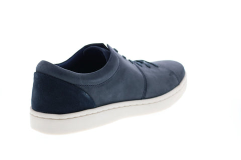 Clarks Kitna Vibe 26148146 Mens Blue Nubuck Lace Up Lifestyle Sneakers Shoes