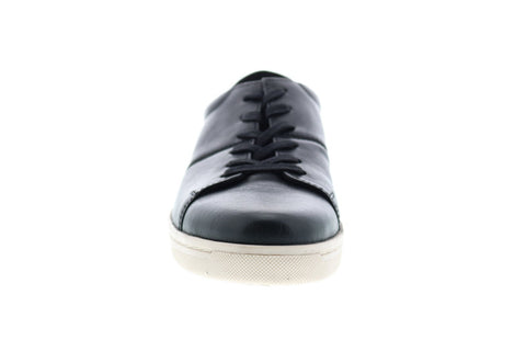 Clarks Kitna Vibe 26148147 Mens Black Leather Lifestyle Sneakers Shoes