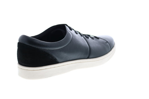 Clarks Kitna Vibe 26148147 Mens Black Leather Lifestyle Sneakers Shoes