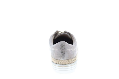 Clarks Marie Mist 26148266 Womens Gray Canvas Sneakers Lifestyle Shoes