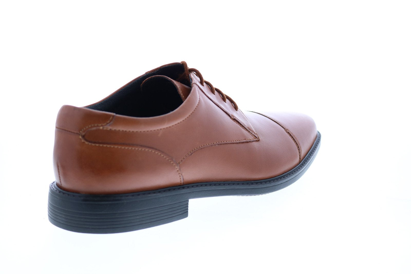 Bostonian Wenham Cap 26148309 Mens Brown Leather Oxfords Cap Toe Shoes