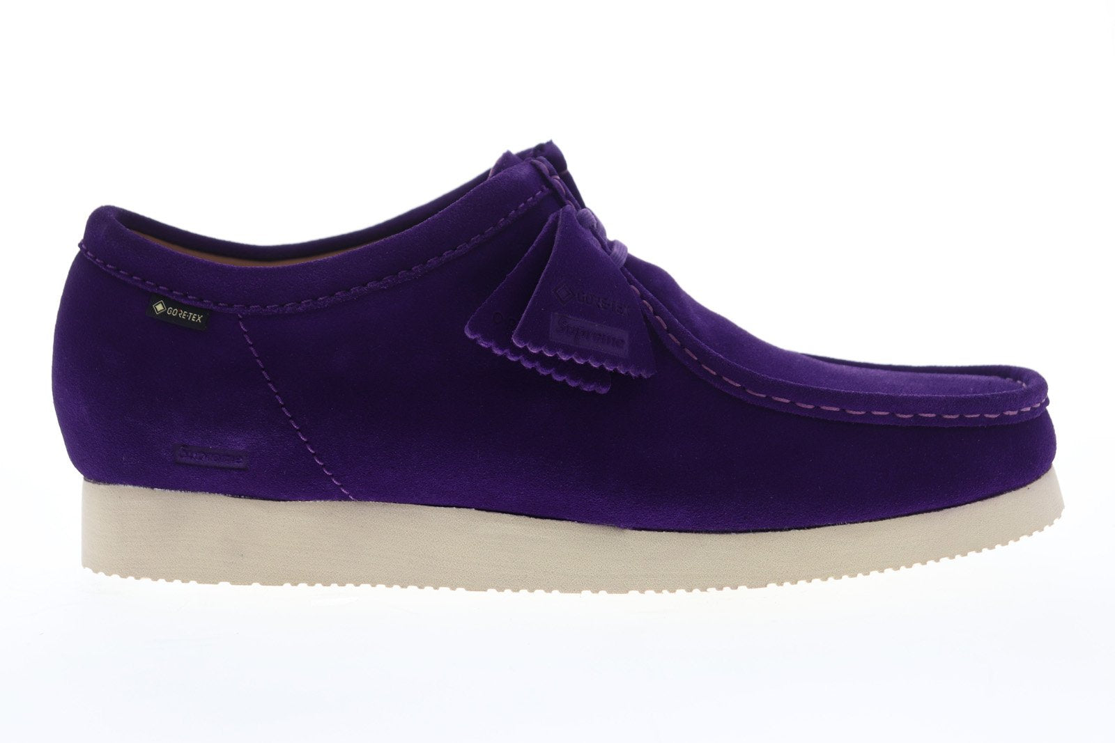 Clarks Wallabee Gore-Tex GTX 26148316 Mens Purple Plain Toe