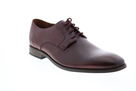 Bostonian Nantasket Fly 26148334 Mens Red Oxfords & Lace Ups Plain Toe Shoes