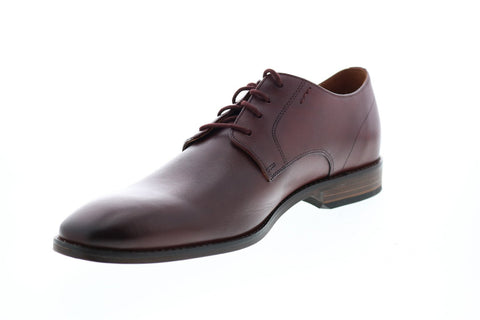 Bostonian Nantasket Fly 26148334 Mens Red Oxfords & Lace Ups Plain Toe Shoes