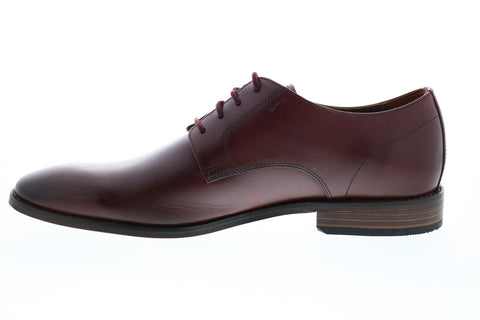 Bostonian Nantasket Fly 26148334 Mens Red Oxfords & Lace Ups Plain Toe Shoes