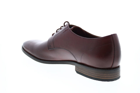 Bostonian Nantasket Fly 26148334 Mens Red Oxfords & Lace Ups Plain Toe Shoes