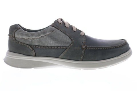 Clarks Cotrell Lane 26148652 Mens Gray Oxfords & Lace Ups Plain Toe Shoes