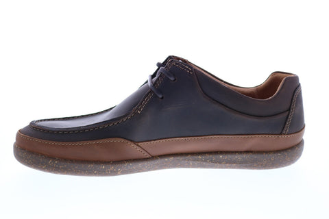 Clarks Un Lisbon Walk 26148671 Mens Brown Leather Oxfords Plain Toe Shoes