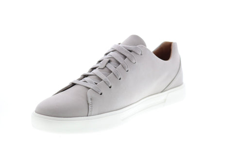 Clarks Un Costa Lace 26148689 Mens Gray Nubuck Lifestyle Sneakers Shoes