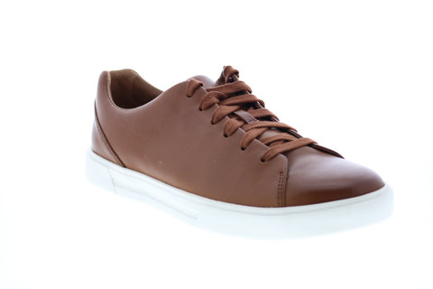Clarks Un Costa Lace 26148690 Mens Brown Leather Lifestyle Sneakers Shoes