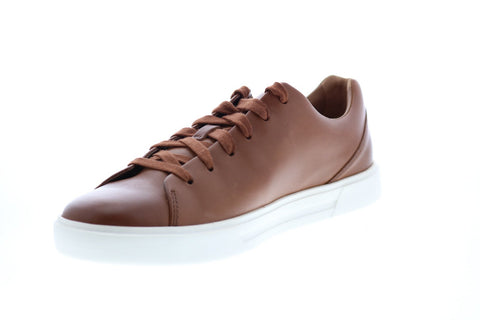 Clarks Un Costa Lace 26148690 Mens Brown Leather Lifestyle Sneakers Shoes