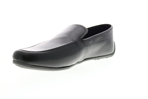 Clarks Reazor Plain 26148752 Mens Black Leather Slip On Casual Loafers Shoes