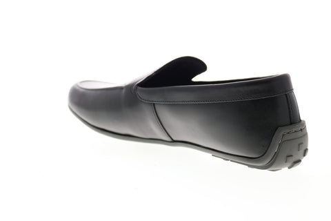 Clarks Reazor Plain 26148752 Mens Black Leather Slip On Casual Loafers Shoes