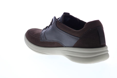 Clarks Stepstrolllace 26148978 Mens Brown Wide 2E Suede Lifestyle Sneakers Shoes