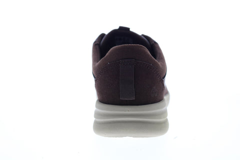 Clarks Step Stroll Lace 26148978 Mens Brown Suede Lifestyle Sneakers Shoes