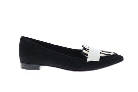Clarks Laina15 Loafer 26149254 Womens Black Suede Loafer Flats Shoes