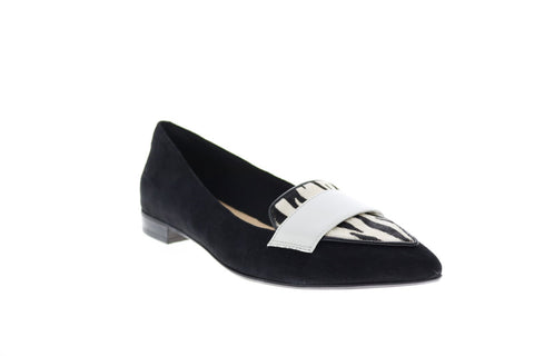 Clarks Laina15 Loafer 26149254 Womens Black Suede Loafer Flats Shoes